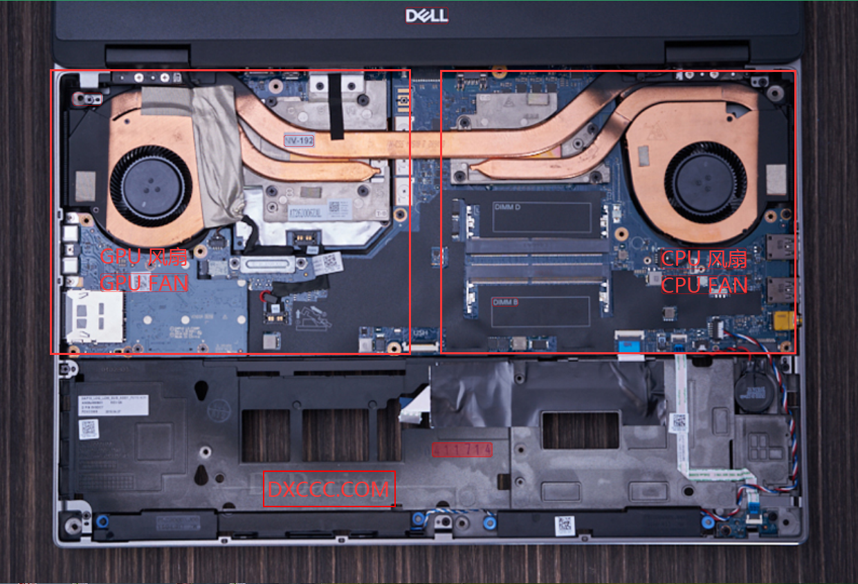 Thay Quạt Fan Laptop Dell Precision 7530